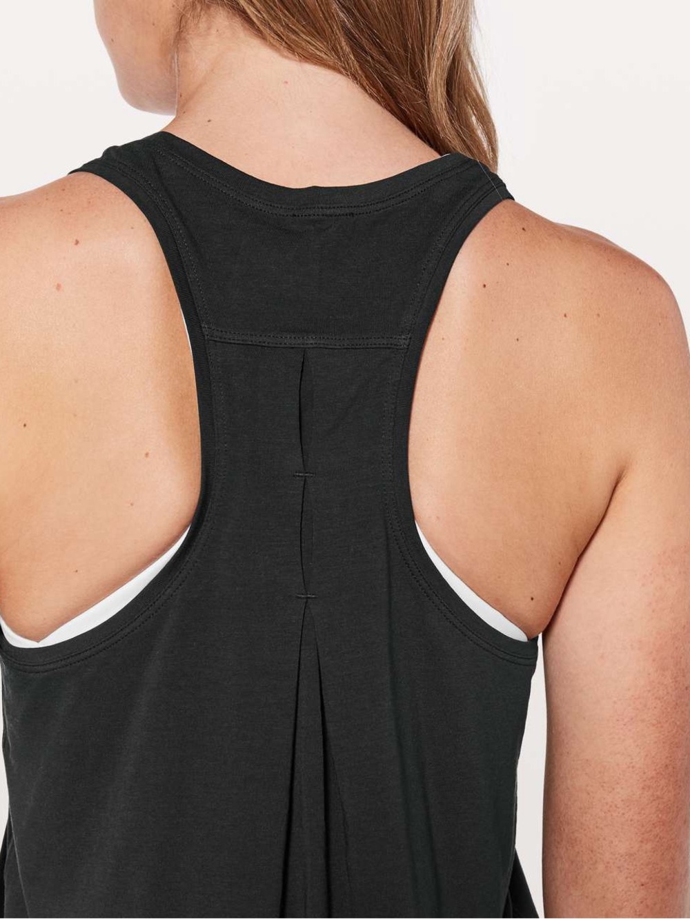 Lululemon Love Tank Pleated Black - Picture 7 of 7